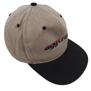 Aggtrans Baseball Hat Cap Tan Black Adform Advertising USA Embroidered